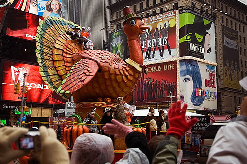 Thanksgiving has officially begun with the Macys Thanksgiving Day parade.