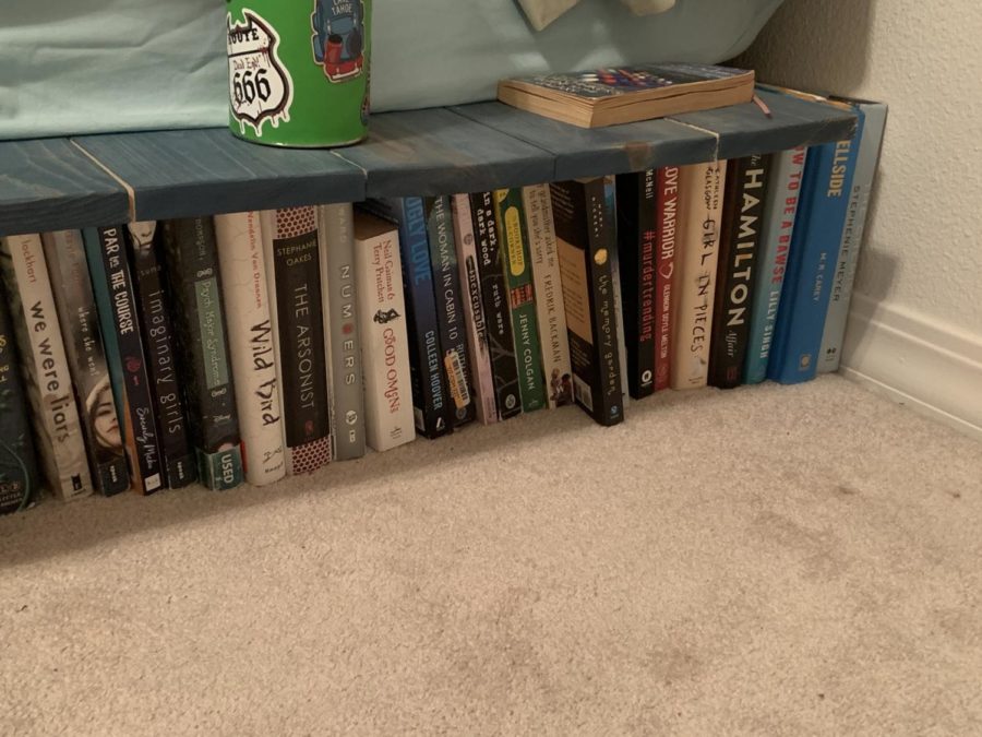 Most of the books shown have been thrifted. The estimated cost for all books shown is twenty dollars.