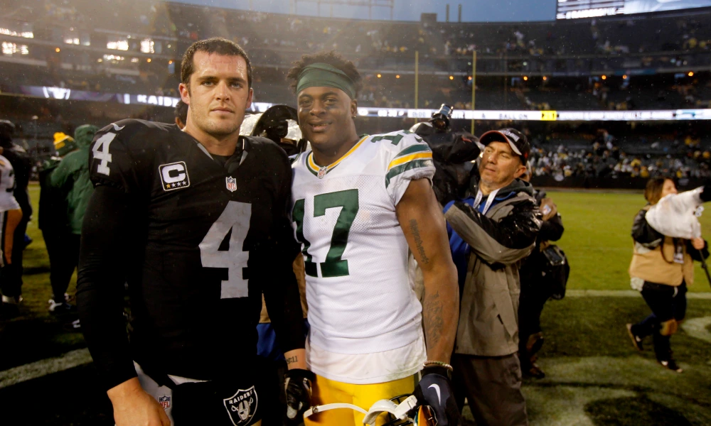 Former college teammates are reunited to tear up the NFL.