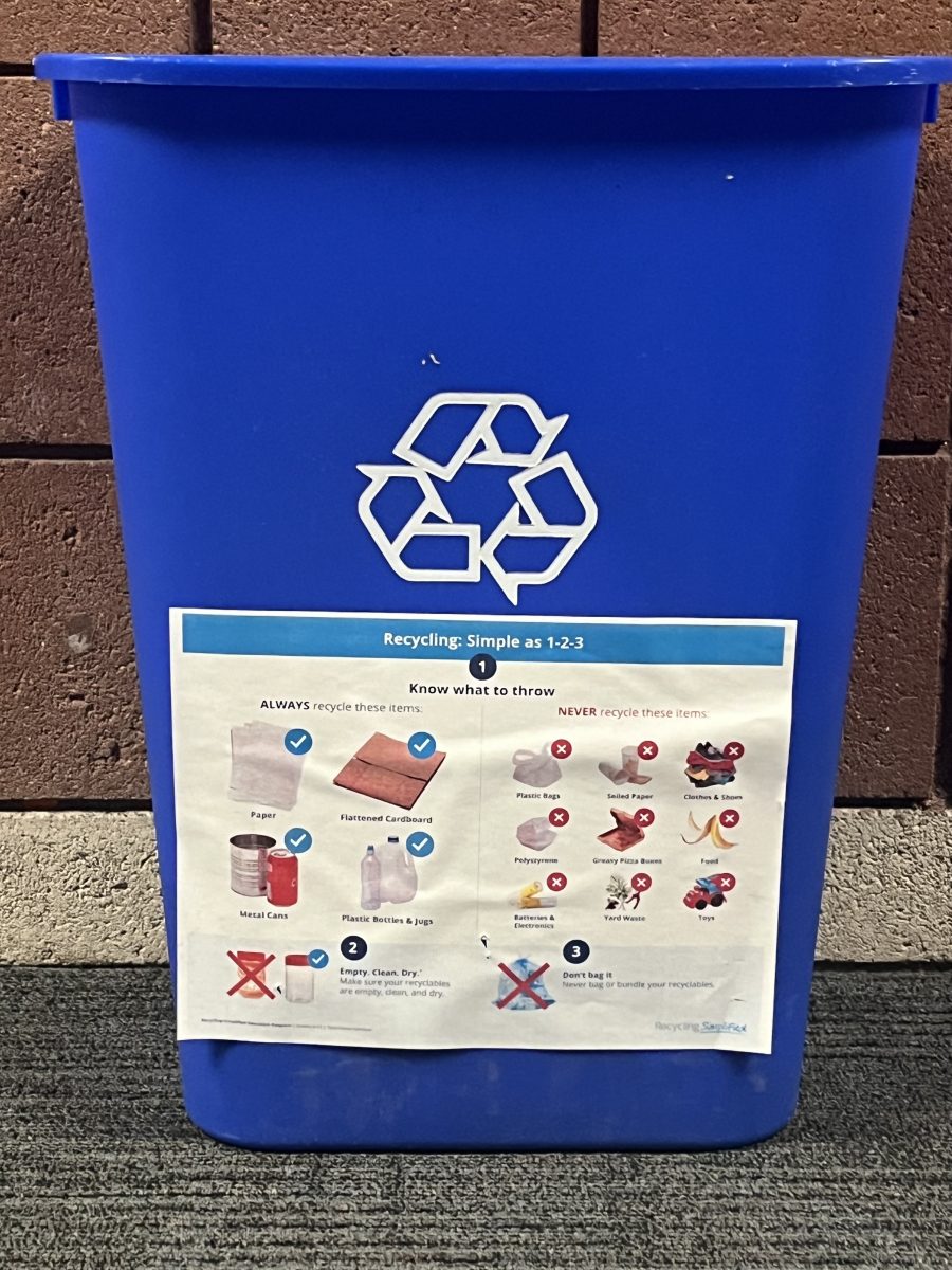 Centennial+High+School+recycling+bins