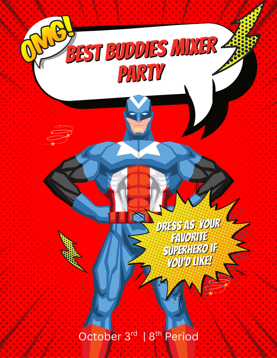 Best Buddies Mixer Party Flyer